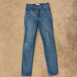 Madewell High Rise Skinny Jean